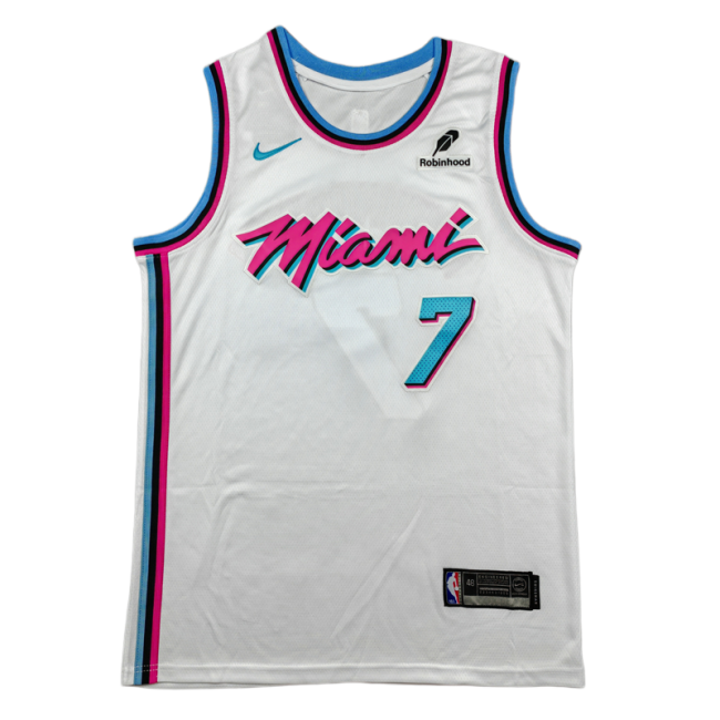 2026-27 HEAT  #7 white City Edition Top Quality Hot Pressing NBA Jersey (V领）