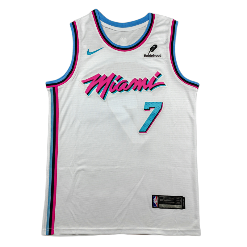 2026-27 HEAT  #7 white City Edition Top Quality Hot Pressing NBA Jersey (V领）