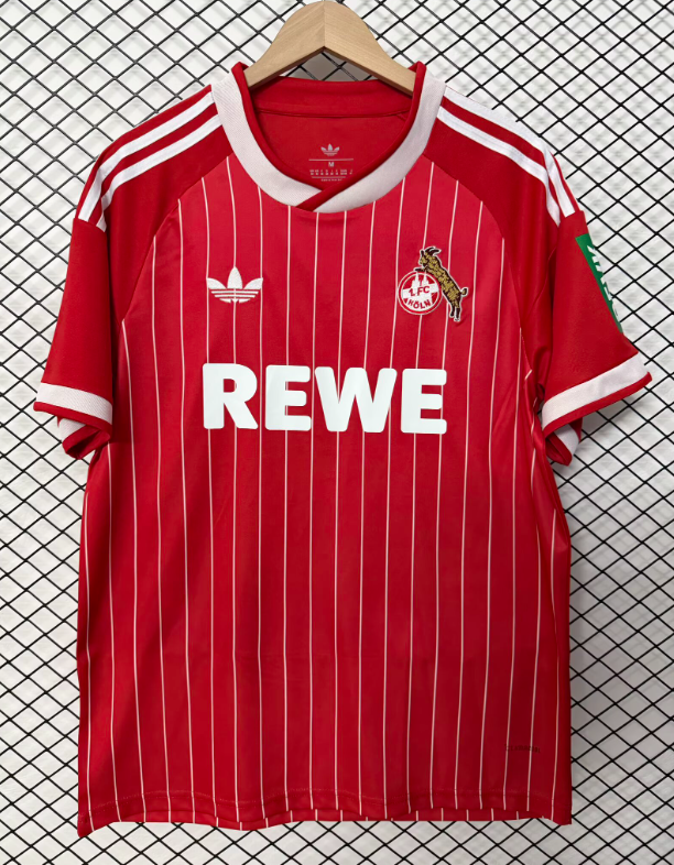 2026-27 Mens FC Koln away red soccer jersey