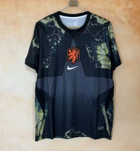 2026-27 Mens Netherlands Black Fans Training shirts