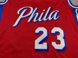 2026-27 76ERS #23 red Top Quality Hot Pressing NBA Jersey (V领)