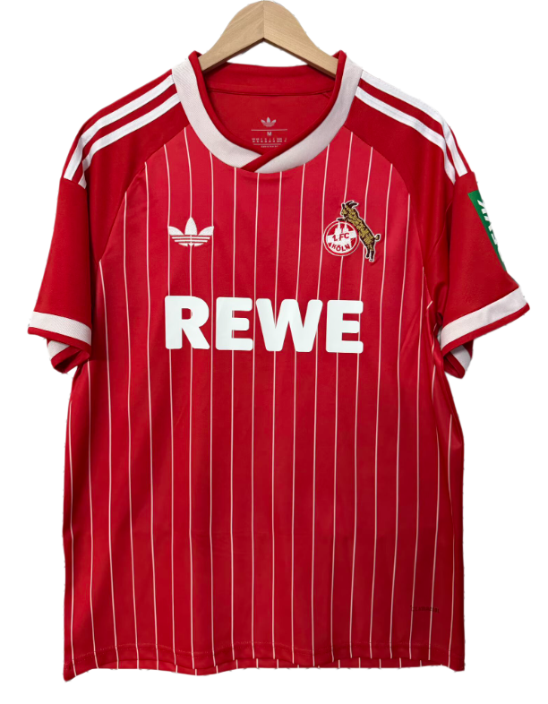 2026-27 Mens FC Koln away red soccer jersey