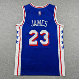2026-27 76ERS #23 blue Top Quality Hot Pressing NBA Jersey (V领)