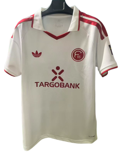 2026-27 Fortuna Dusseldorf away white Fans Soccer Jersey