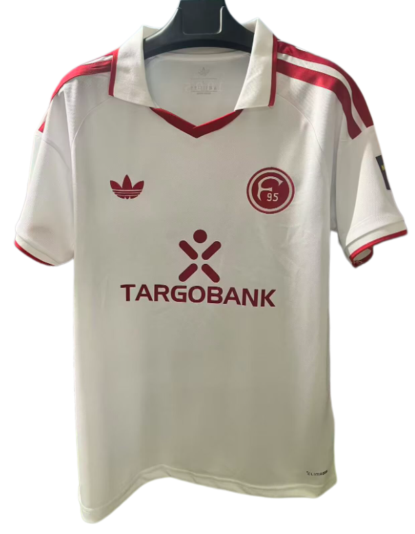 2026-27 Fortuna Dusseldorf away white Fans Soccer Jersey