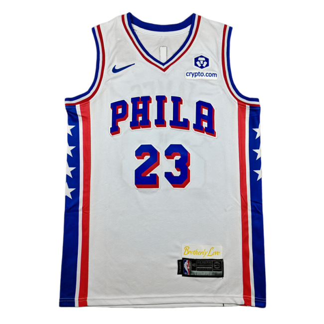 2026-27 76ERS #23 white Top Quality Hot Pressing NBA Jersey (V领)