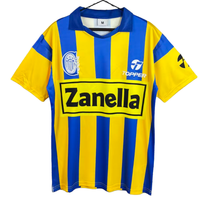 1986-1987 Rosario Central Home Retro Soccer Jersey