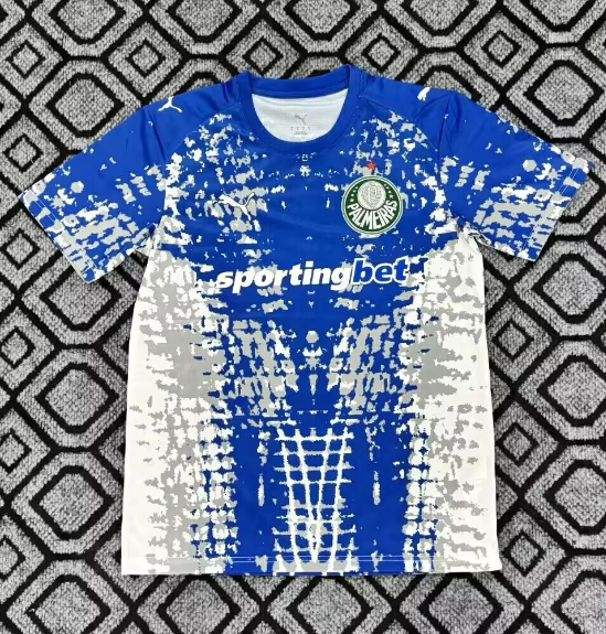 2026-27 Mens Palmeiras goalkeeper blue Soccer Jersey