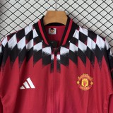 2026-27 Manchester United red Windbreaker suit