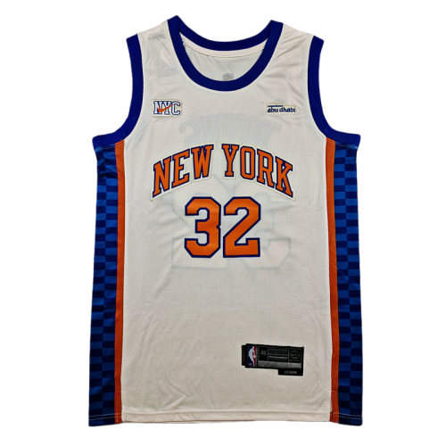 2026 KNICKS #32 off-white City Edition Top Quality Hot Pressing NBA Jersey