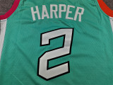 2023 Sa Spurs green #2 City Edition Top Quality Hot Pressing NBA Jersey