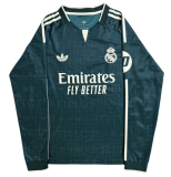 2026-27 Mens Real Madrid away green Long Sleeve soccer Jersey