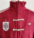 2026-27 Spain burgundy Tang Suit Jacket
