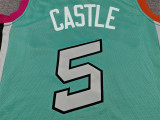 2023 Sa Spurs green #5 City Edition Top Quality Hot Pressing NBA Jersey