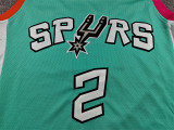 2023 Sa Spurs green #2 City Edition Top Quality Hot Pressing NBA Jersey