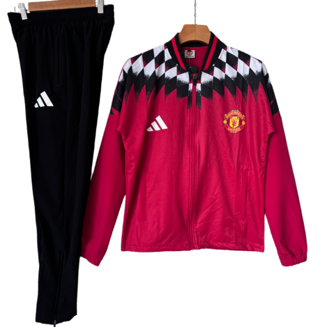 2026-27 Manchester United red Windbreaker suit