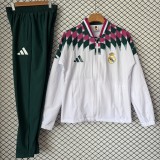 2026-27 Real Madrid white Windbreaker suit