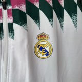 2026-27 Real Madrid white Windbreaker suit