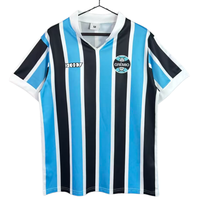 1981 Mens Retro Gremio Home soccer Jersey