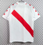 1991-1994 Rayo Vallecano Home Retro white Soccer Jersey