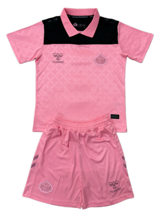 2026-27 Kids Sunderland away pink Soccer Jersey