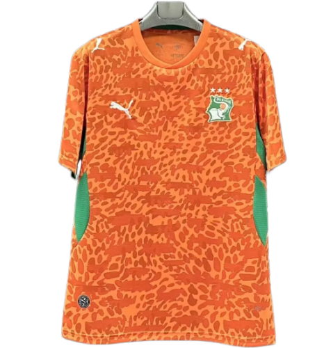 2026-27 Mens Ivory Coast  home Orange  soccer Jersey