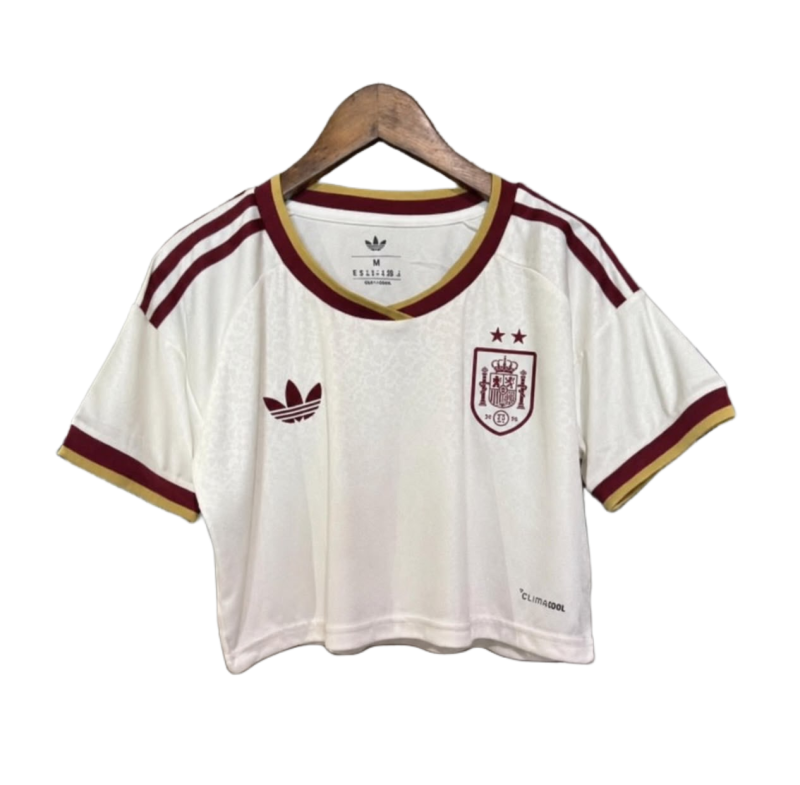 2026-27 Spain Away Women Cheerleader Shirt (have two stars ⭐⭐)