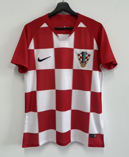 2010 Mens Retro Croatia home soccer Jersey