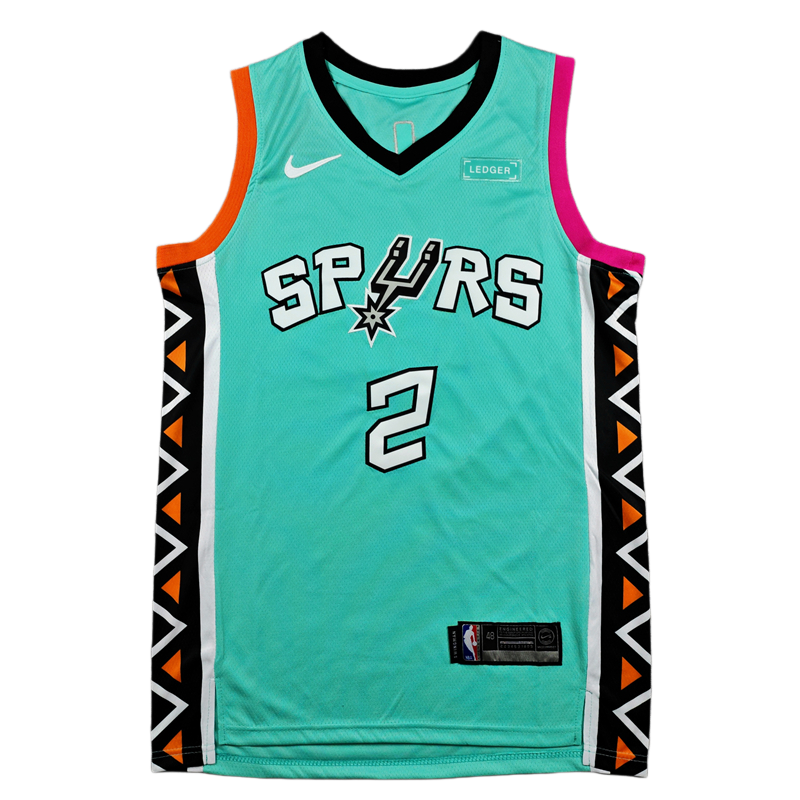 2023 Sa Spurs green #2 City Edition Top Quality Hot Pressing NBA Jersey