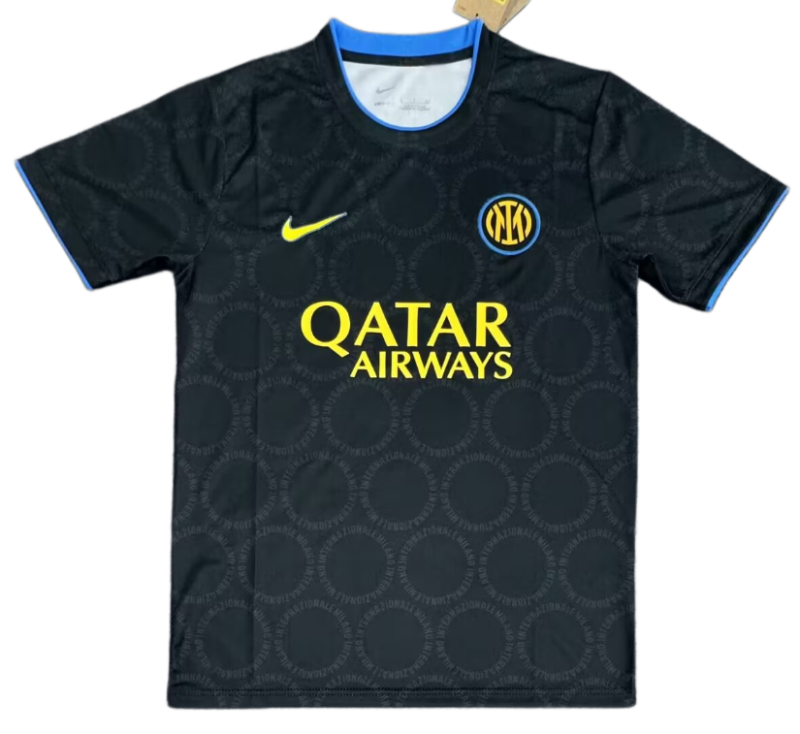 2026-27 Mens Inter Milan black Training shirts