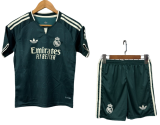 2026-27 Kids Real Madrid away green Soccer Jersey