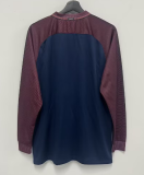2017-18 Mens PSG home long sleeve Retro Soccer Jersey