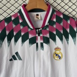 2026-27 Real Madrid white Windbreaker suit