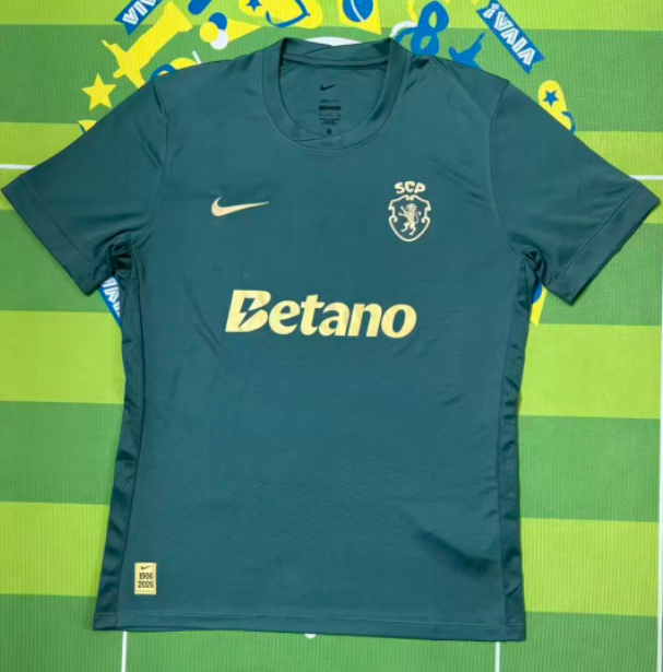 2026-27 Mens Sporting Lisbon 120th Anniversary soccer Jersey