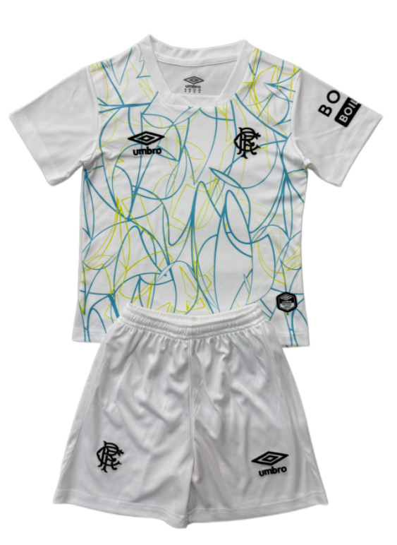 2026-27 Kids Rangers white goalkeeper soccer Jersey