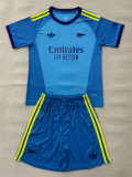 2026-27 KIDS Arsenal  goalkeeper blue soccer  jersey