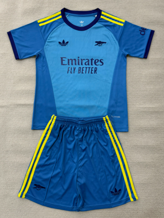 2026-27 KIDS Arsenal  goalkeeper blue soccer  jersey