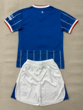 2026-27 Kids Rangers Hoem blue soccer Jersey