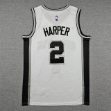 2026 Sa Spurs HAPPER #2 white Top Quality Hot Pressing NBA Jersey