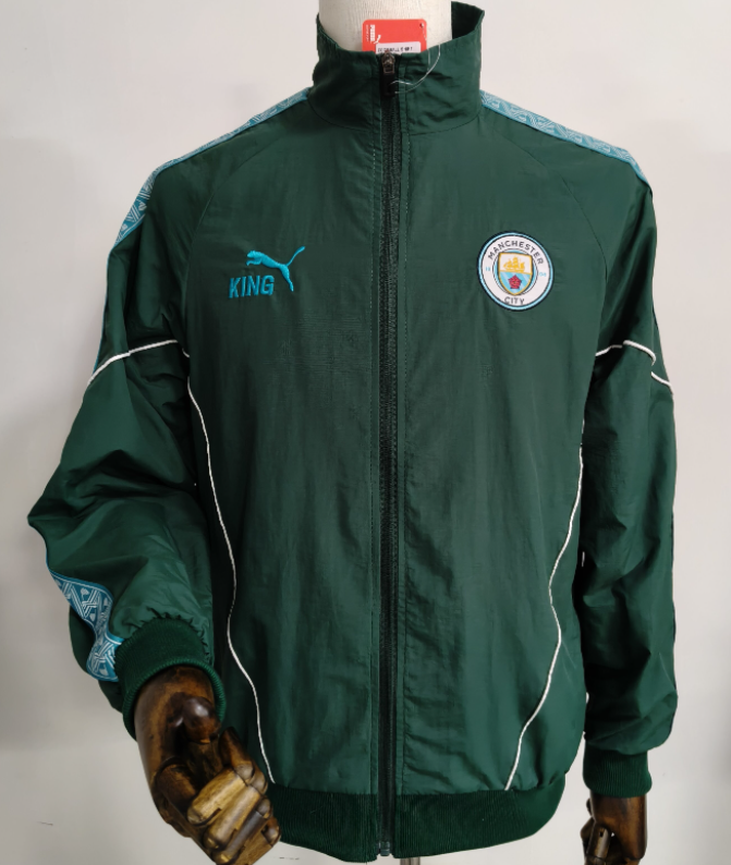 2026-27 Mens Manchester City green Embroidery windbreaker