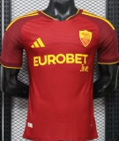2026-27 Mens Roma home red Player version soccer Jersey