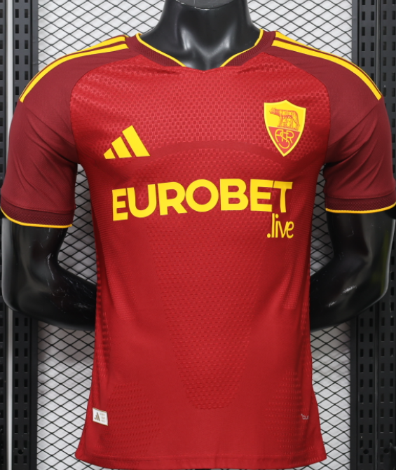 2026-27 Mens Roma home red Player version soccer Jersey