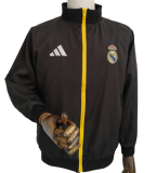 2026-27 Mens Real Madrid black Windbreaker