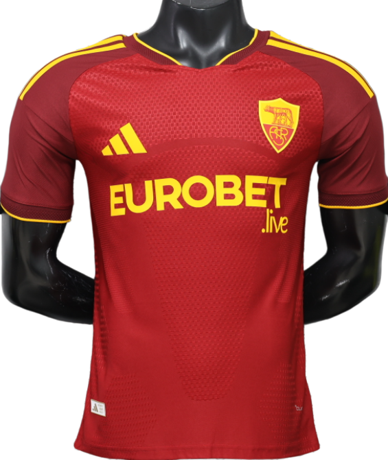 2026-27 Mens Roma home red Player version soccer Jersey