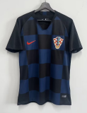 2018 Mens Croatia away Retro Soccer Jersey