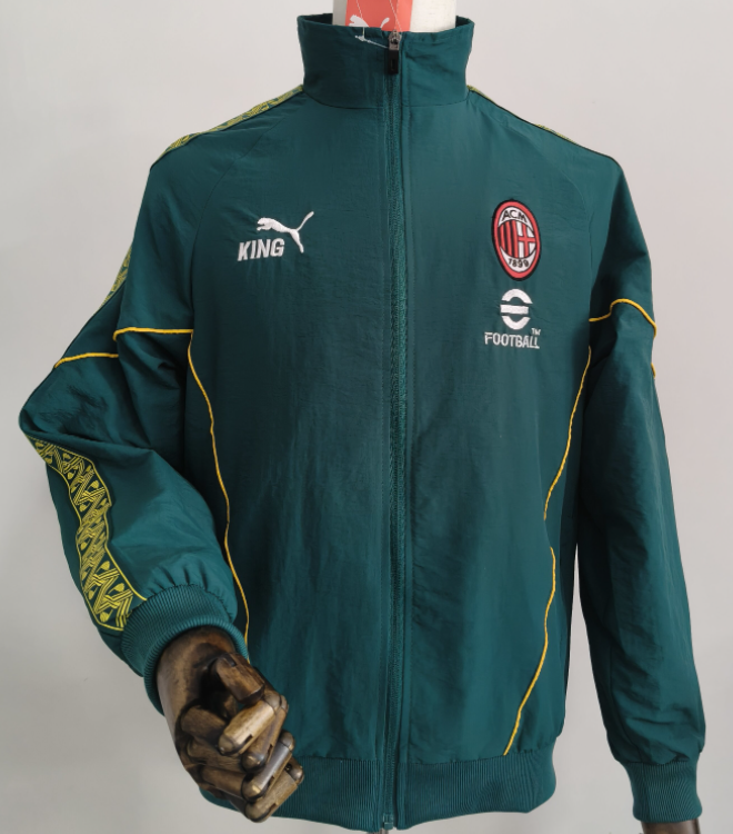 2026-27 Mens AC Milan green Embroidery Windbreaker
