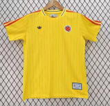 2026-27 Colombia yellow Retro version Soccer Jersey