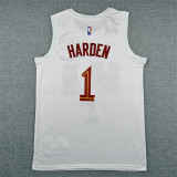 2026 Cleveland Cavaliers HARDEN #1 white Top Quality Hot Pressing NBA Jersey