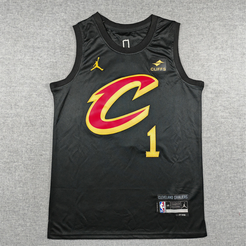 2026 Cleveland Cavaliers HARDEN #1 black Top Quality Hot Pressing NBA Jersey