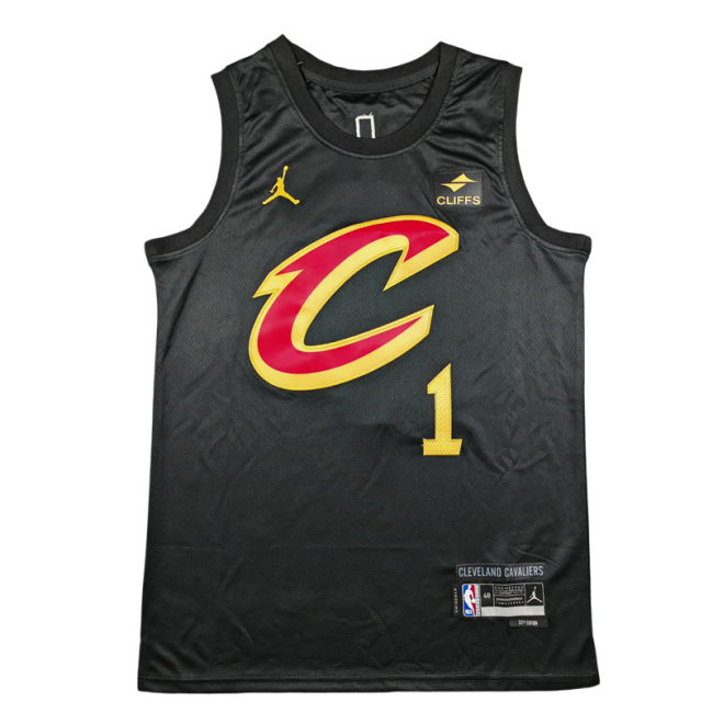 2026 Cleveland Cavaliers HARDEN #1 black Top Quality Hot Pressing NBA Jersey